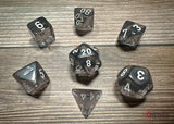 Chessex Polyhedral 7-Die Würfel-Set Opaque - Gelb/Schwarz