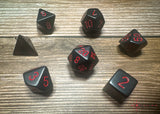 Chessex Polyhedral 7-Die Würfel-Set Opaque - Gelb/Schwarz