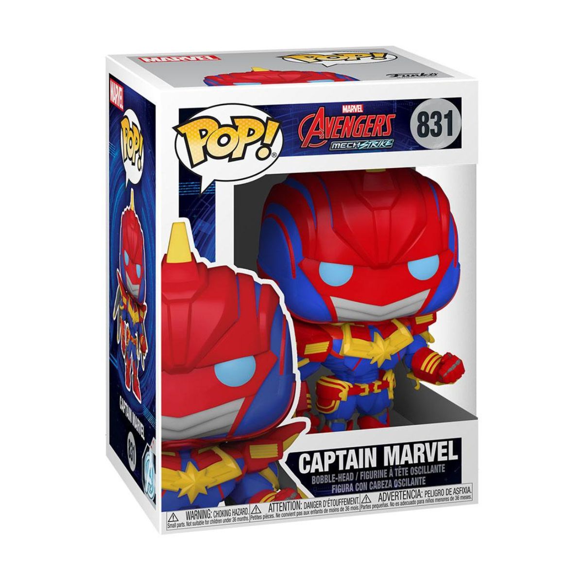 Funko POP! Marvel Mech POP! - Captain Marvel #831