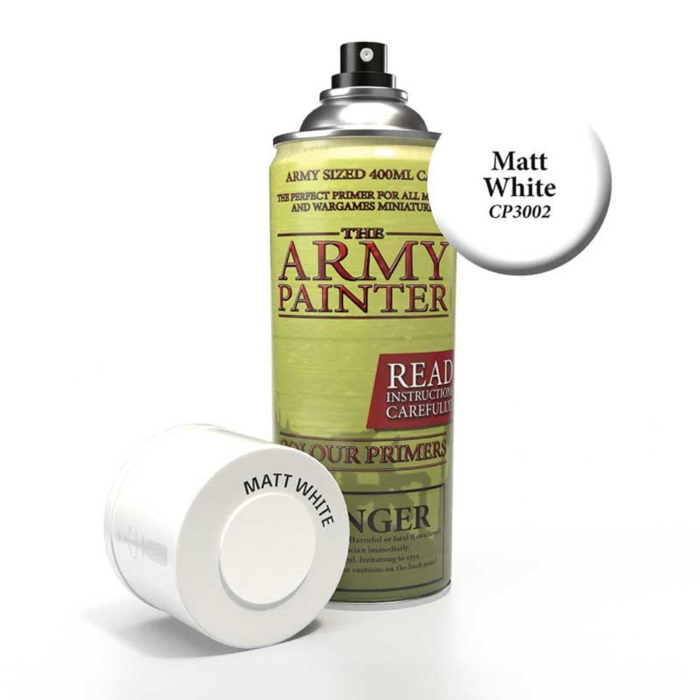 Colour Primer Spray - Matt White