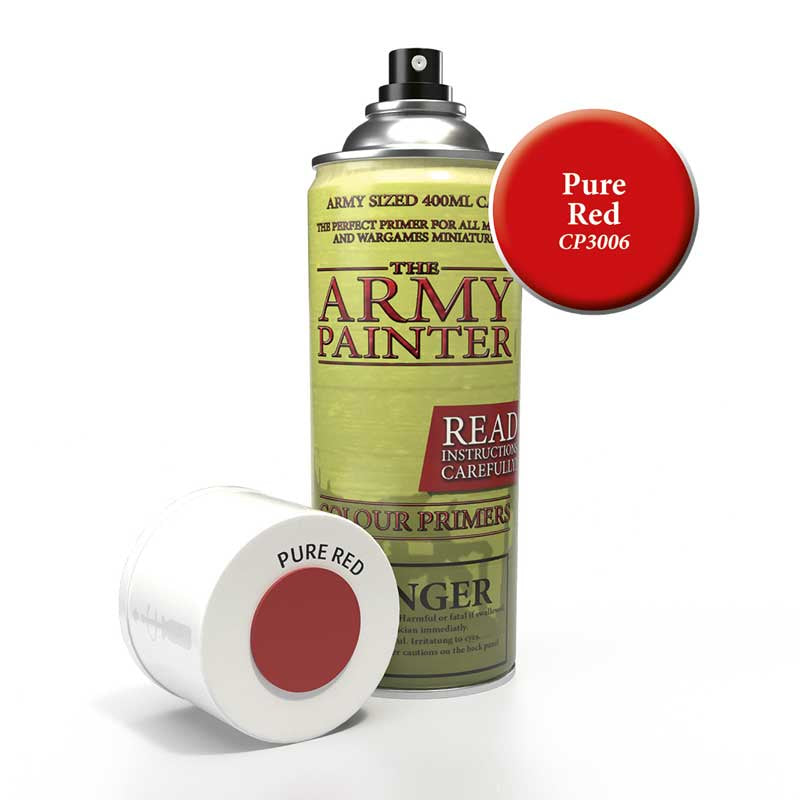 Colour Primer Spray - Pure Red