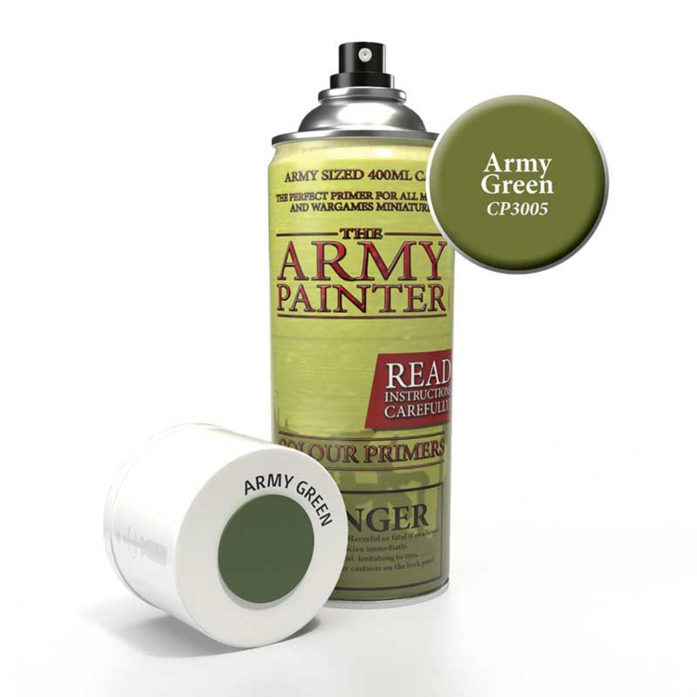 Colour Primer Spray - Army Green