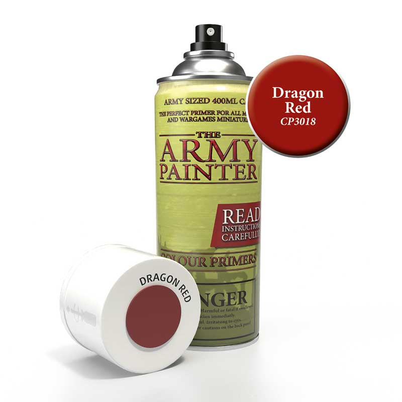 Colour Primer Spray - Dragon Red