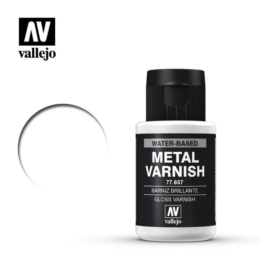 Metal Color - Metalllack glänzend/Gloss Metal Varnish, 32 ml (77.657)