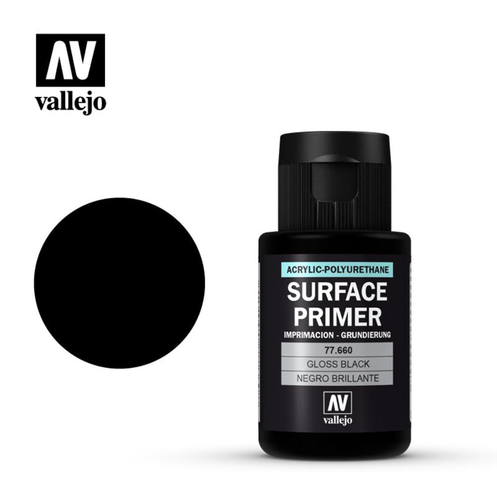 Metal Color - Grundierung schwarz glänzen/Primer Gloss Black, 32ml (77.660)