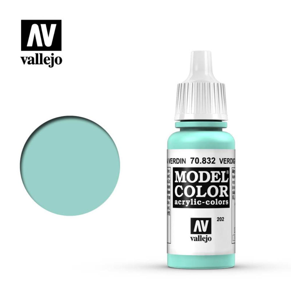 Model Color - 202 - Lasur Türkis/Verdigris Glaze, 17ml (70.832)