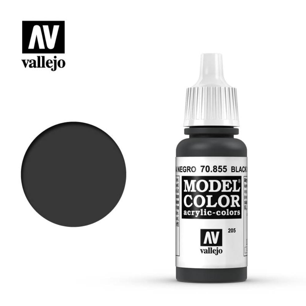 Model Color - 205 - Lasur Schwarz/Black Glaze, 17 ml (70.855)