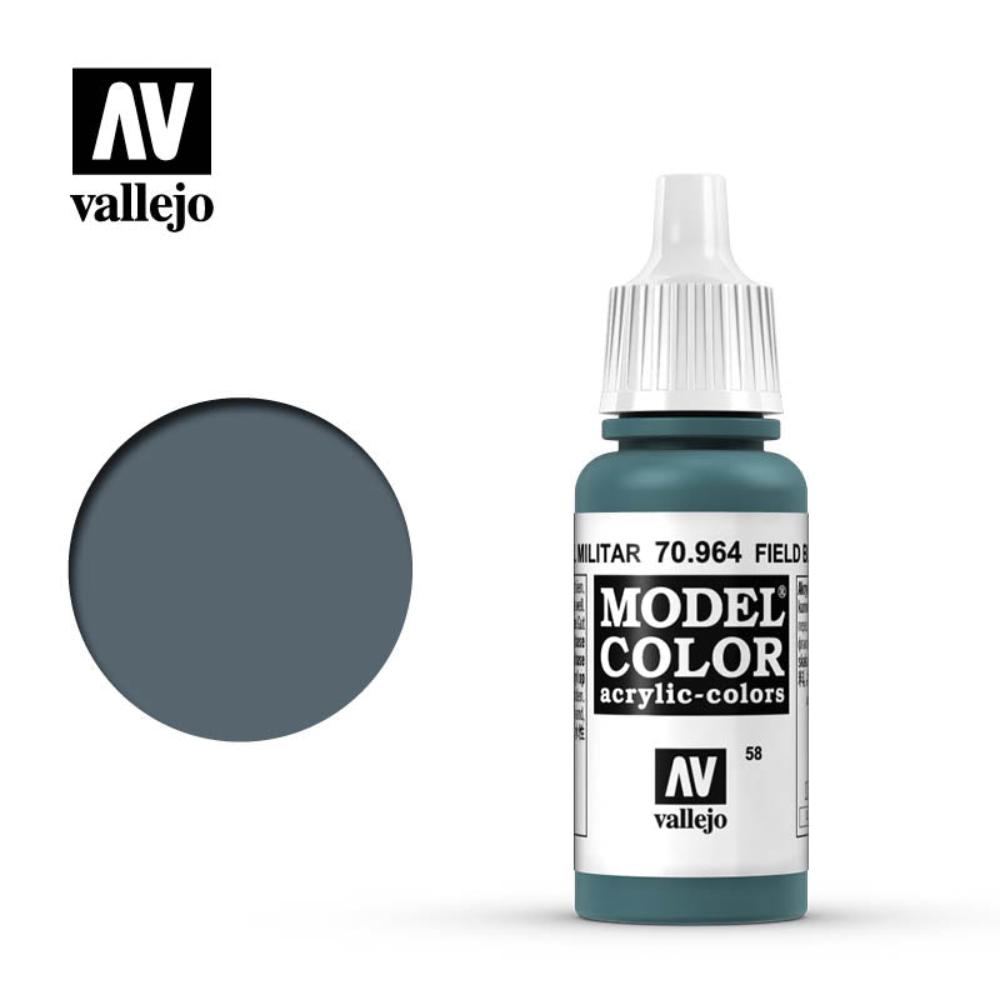 Model Color - 058 - Graublau hell/Field Blue, 17 ml (70.964)