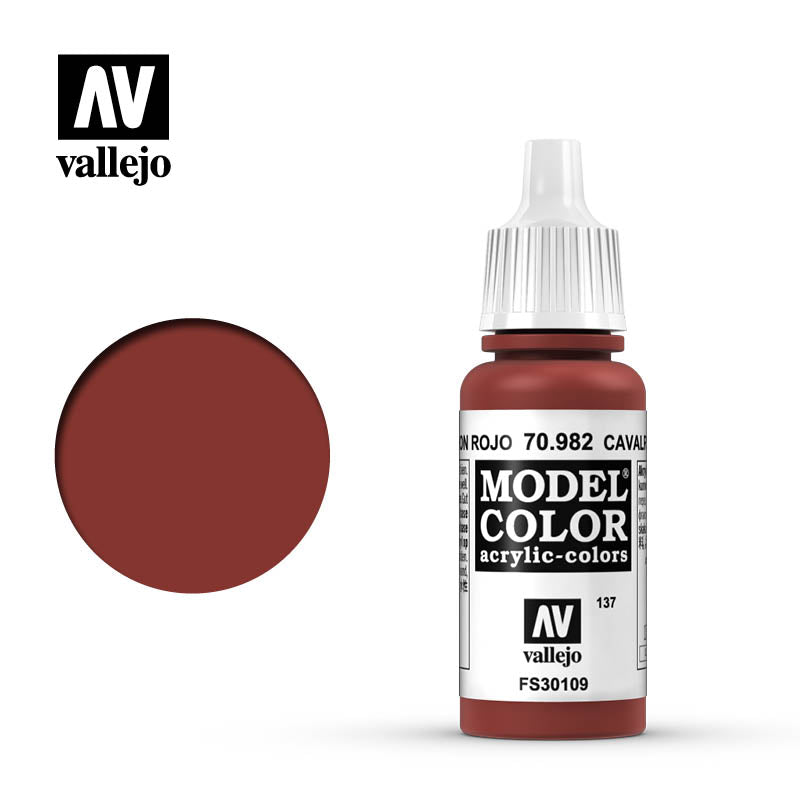 Model Color - 137 - Oxidrot/Cavalry Brown, 17 ml (70.982)