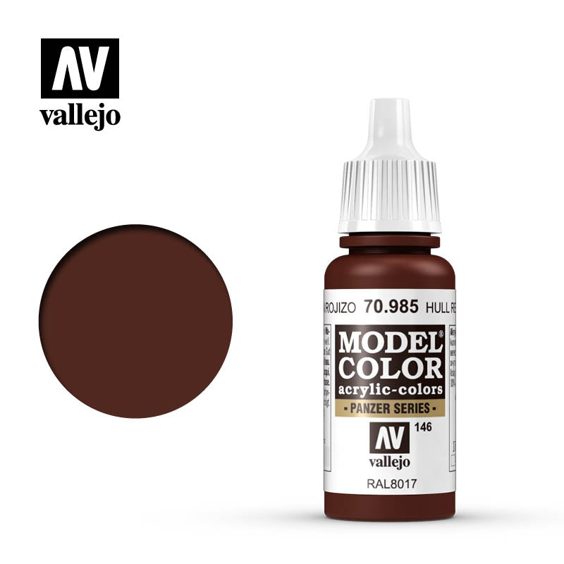 Model Color - 146 - Dunkelbraun/Hull Red, 17 ml (70.985)