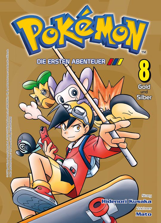 Pokémon - Die ersten Abenteuer 8 - Gold und Silber