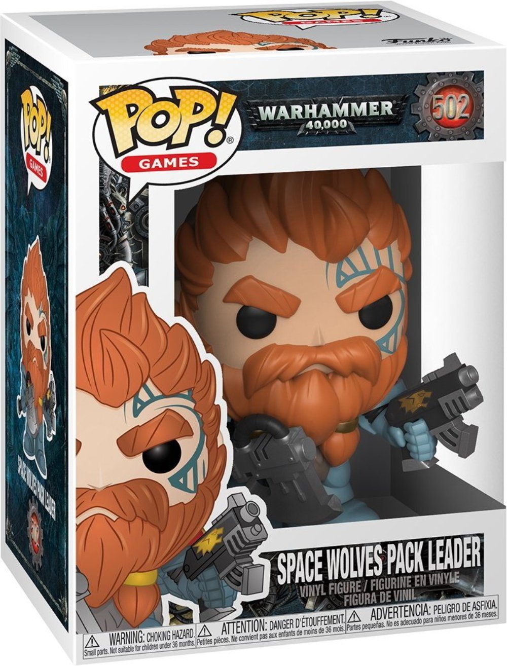 Funko POP! Warhammer 40k – Space Wolves Pack Leader #502