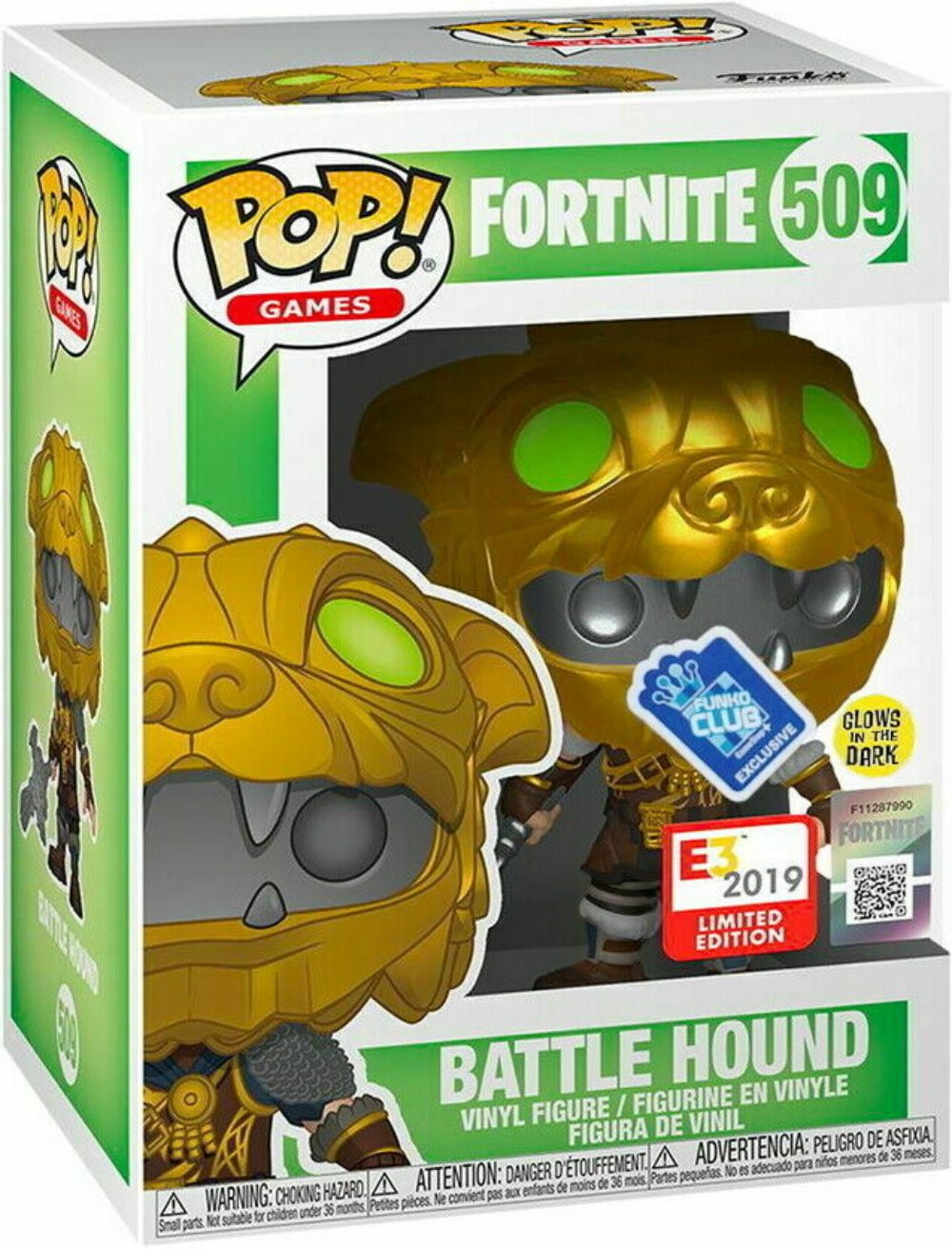 Funko POP! Games Fortnite Battle Hound# verblichener Karton