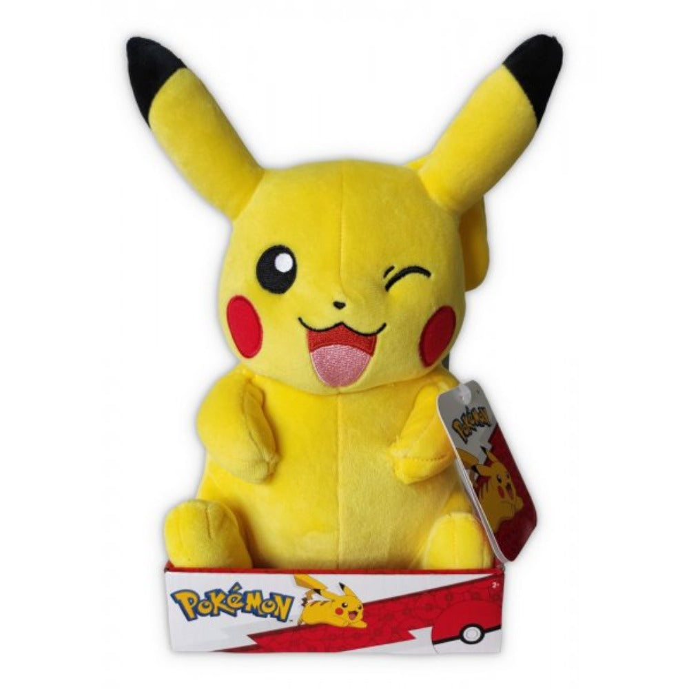 Pokémon Plüsch Pikachu (zwinkert) 30 cm