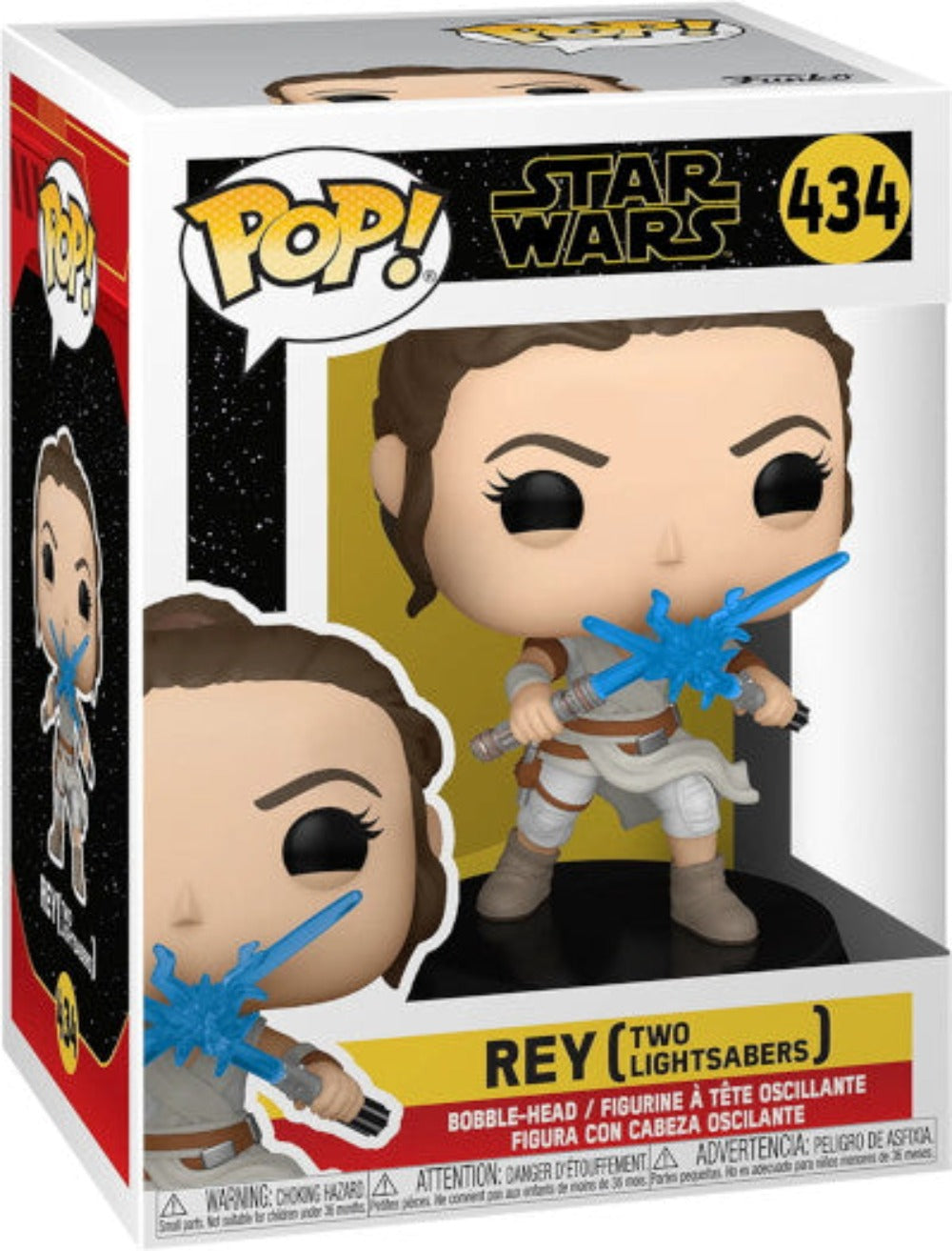 Funko POP! Star Wars – Rey (Two Lightsabers) #434