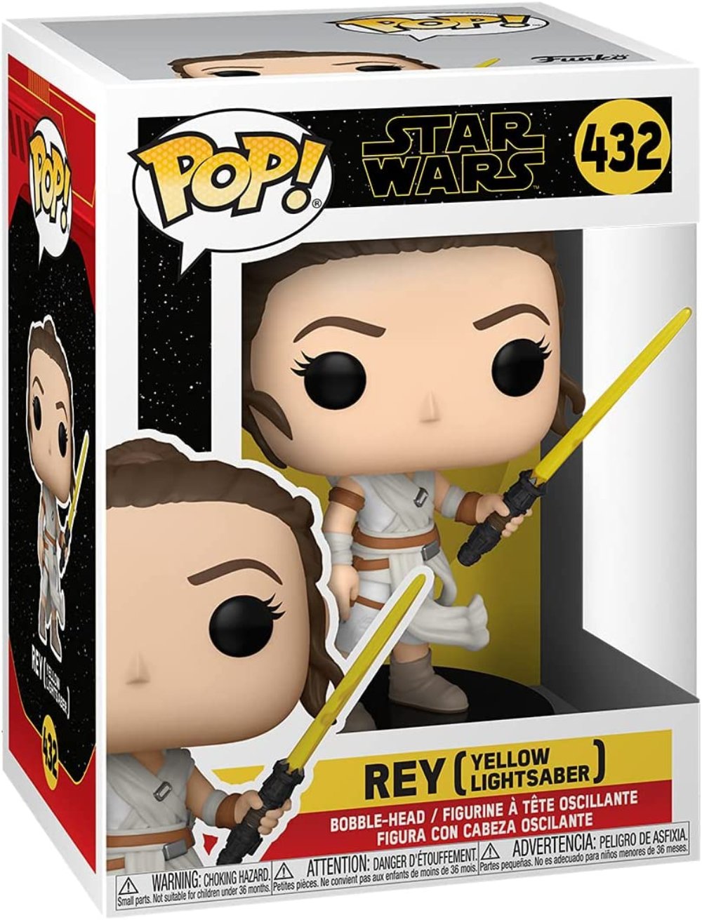 Funko POP! Star Wars – Rey (Yellow Saber) #432