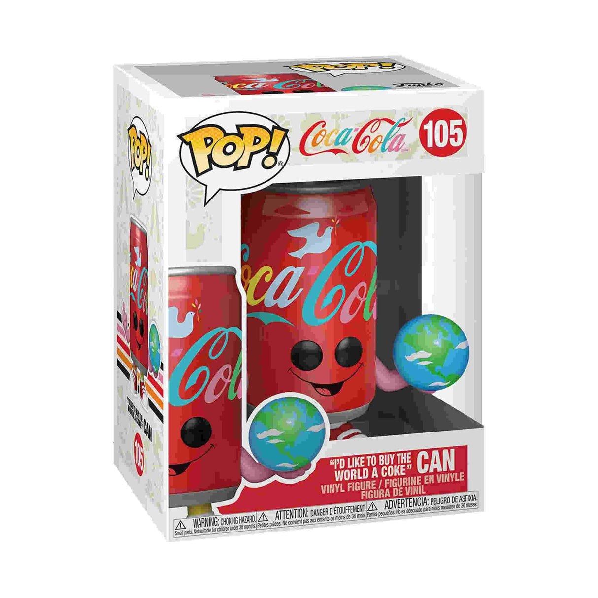 Funko POP! Coca-Cola - Flowery Coca-Cola Can Hilltop Anniversary #105