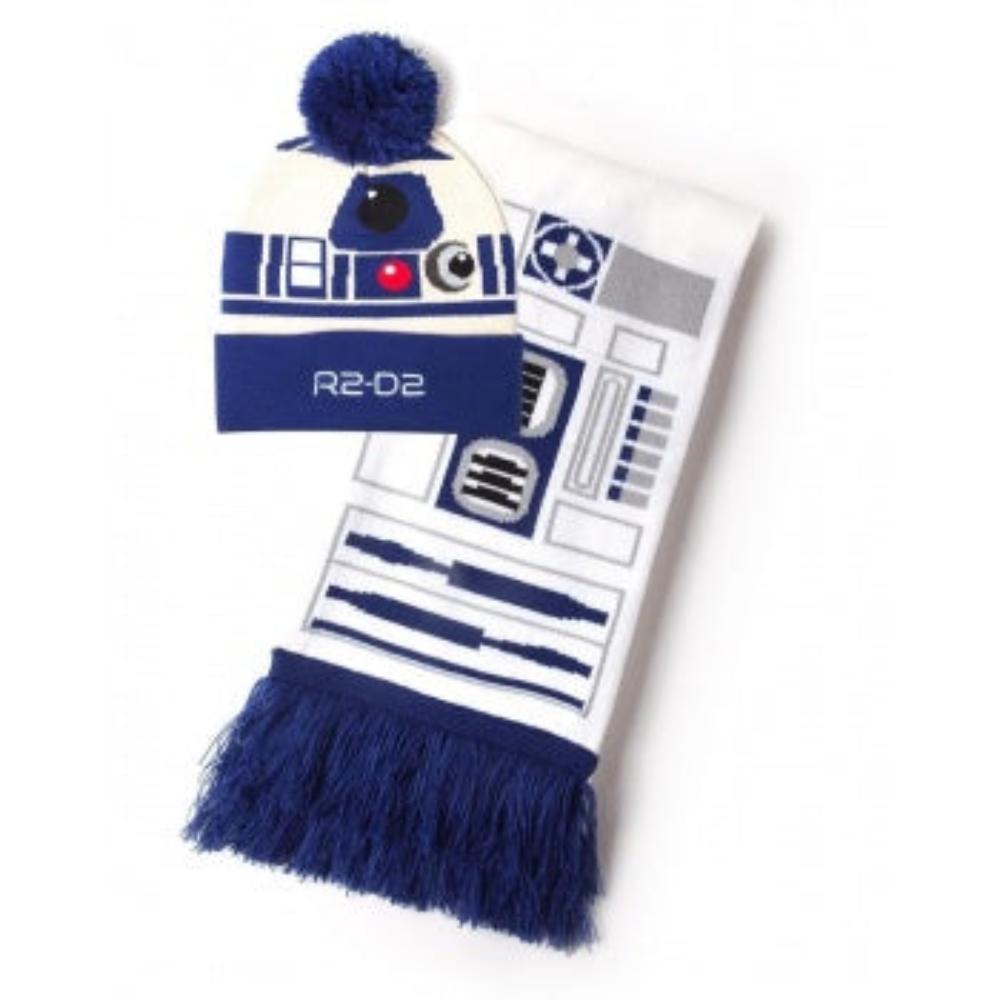 Star Wars - R2-D2 Beanie & Scarf Gift Set