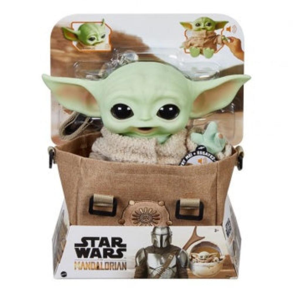 Star Wars Mandalorian The Child Baby Yoda Funktionsplüsch & Tasche Geschenkset