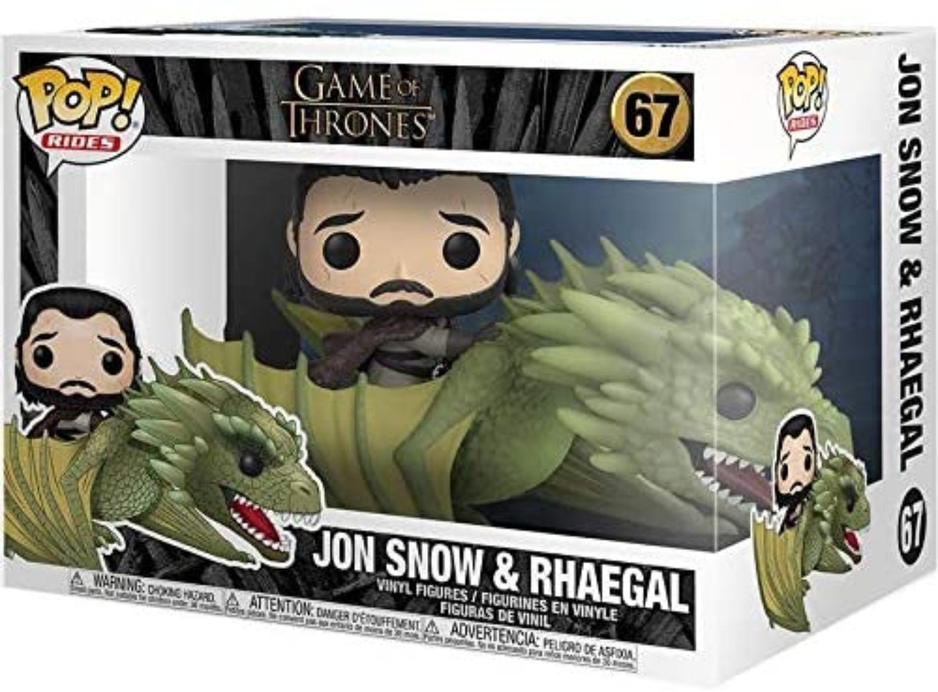 Funko POP! Game of Thrones - Jon Snow & Rhaegal #67