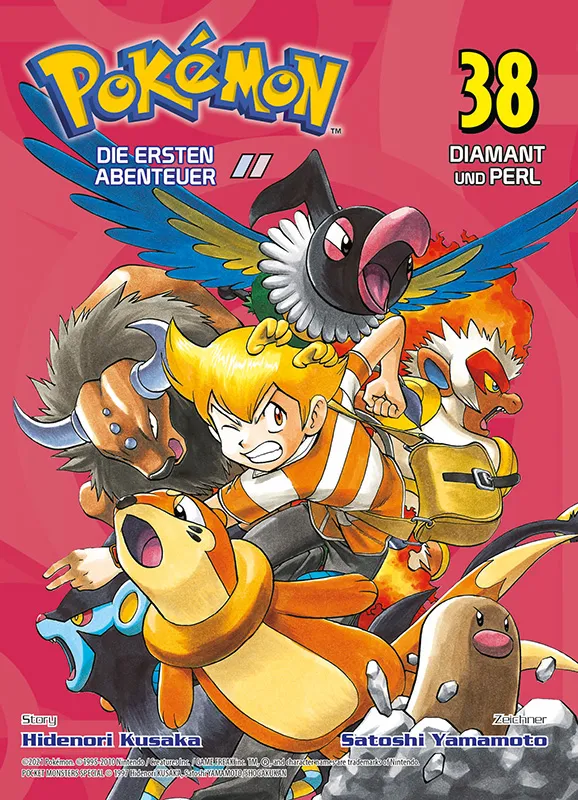 Pokémon - Die ersten Abenteuer 38 - Diamant und Perl