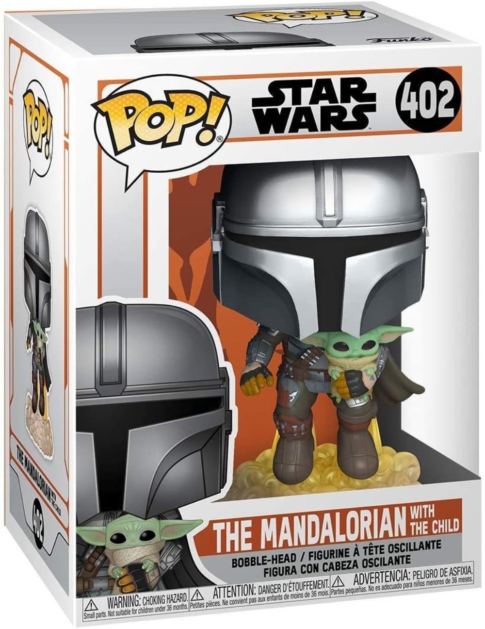 Funko POP! Star Wars - The Mandalorian with the Child #402