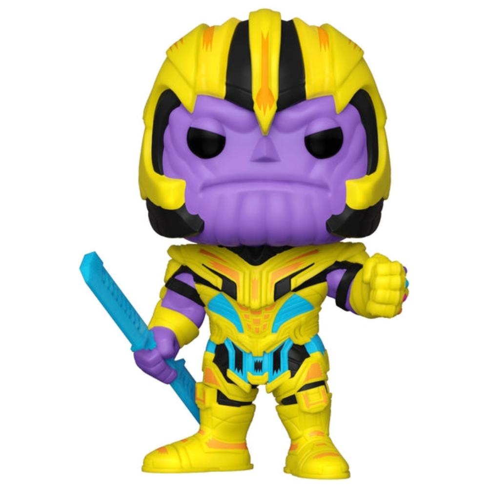 Funko POP! Marvel Avengers - Blacklight Thanos #909