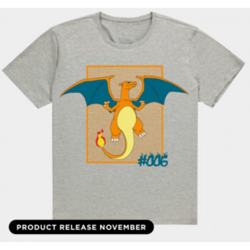 Pokémon T-Shirt Charizard #006 - S