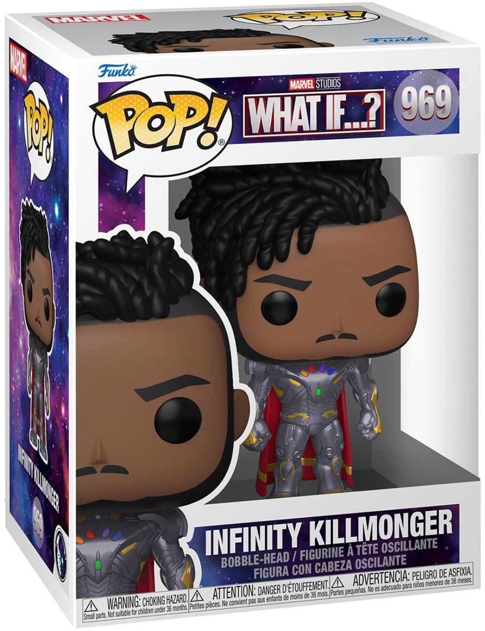 Funko POP! Marvel Studios What If...? - Infinity Killmonger #969