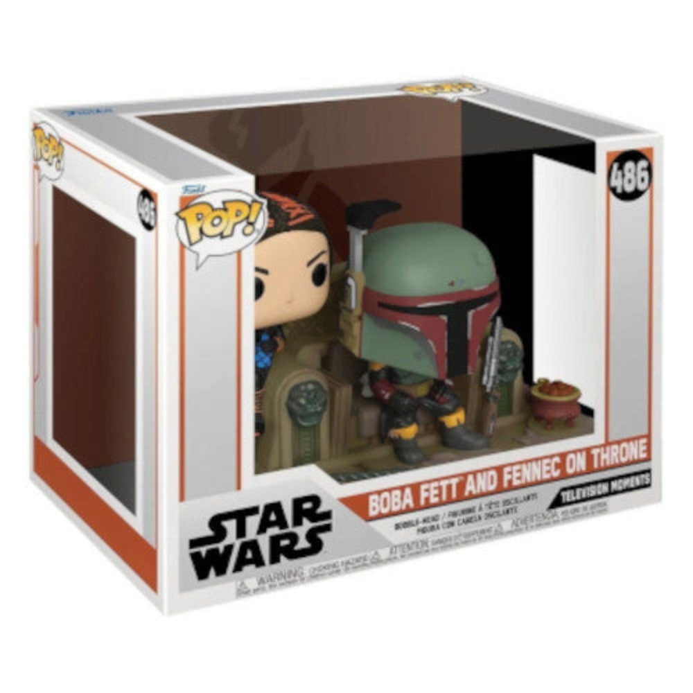 Funko POP! Star Wars - Boba Fett and Fennec on Throne #486