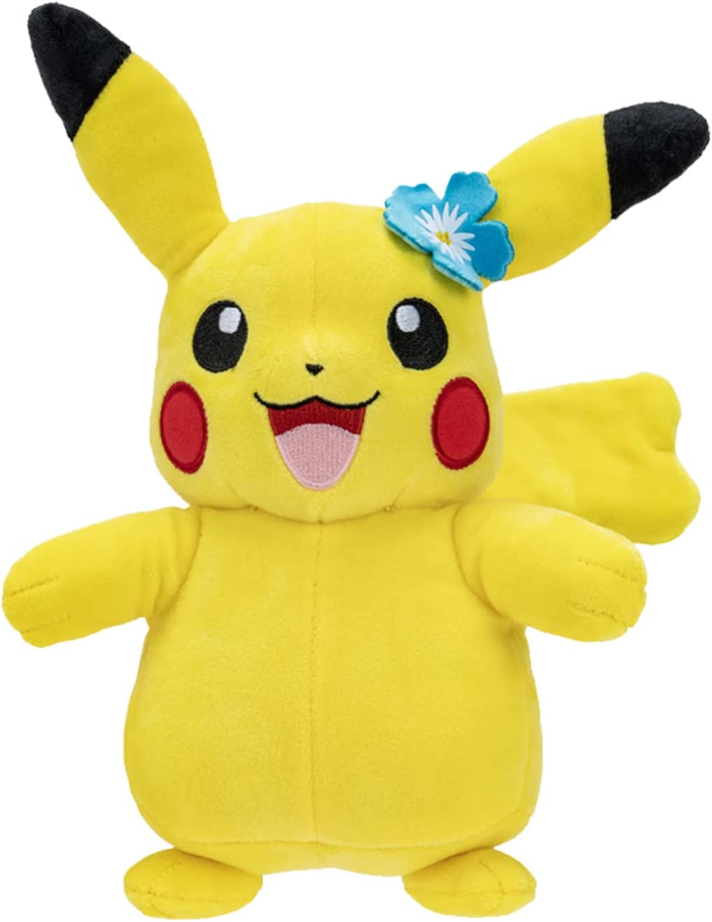 Pokémon Plüsch - Pikachu with Blue Flower 20 cm