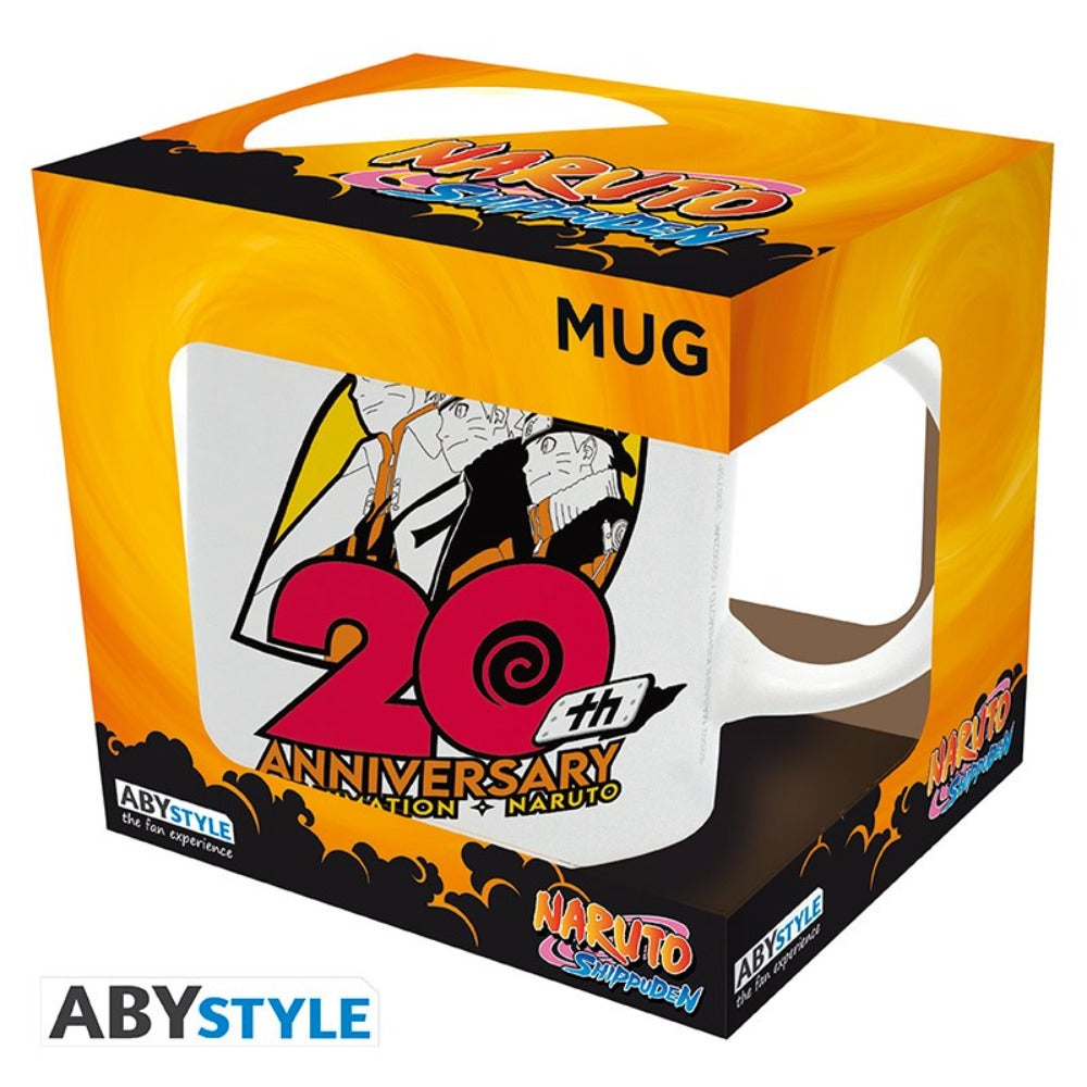 NARUTO SHIPPUDEN - Mug - 320 ml - 20 years anniversary