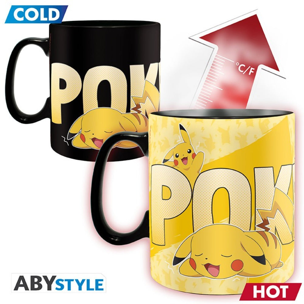 POKEMON - Pck premium Large Glass + Mug HC + notebook "Pikachu"