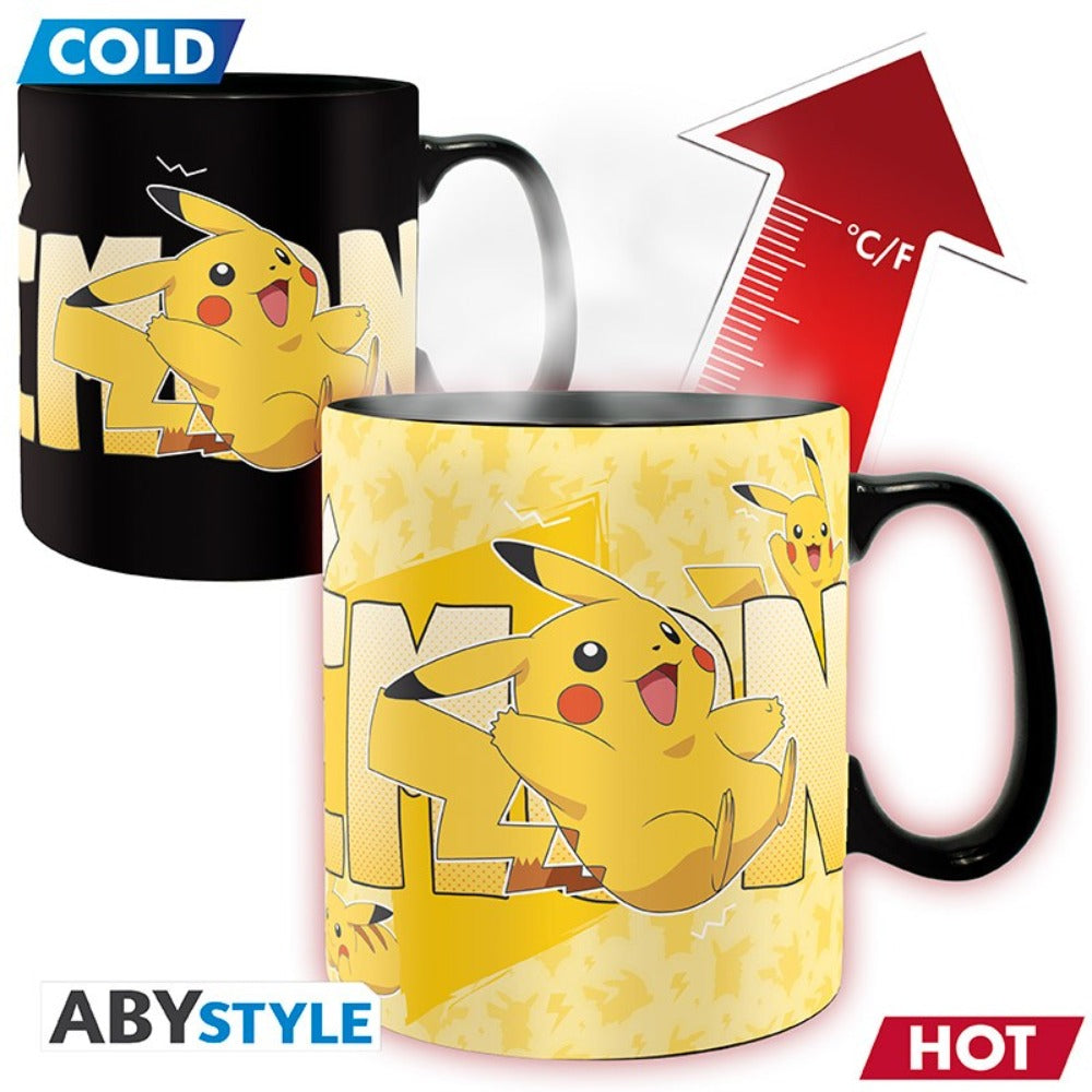 POKEMON - Pck premium Large Glass + Mug HC + notebook "Pikachu"