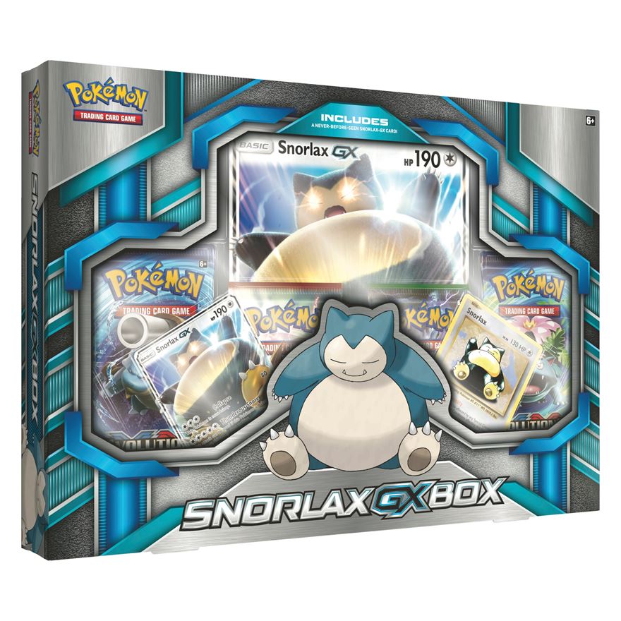 Pokémon Snorlax-GX Box - englisch