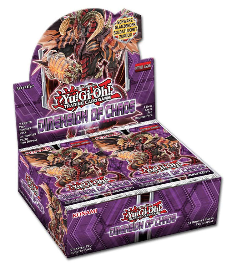 Yu-Gi-Oh! Dimension Of Chaos  Booster Display Deutsch