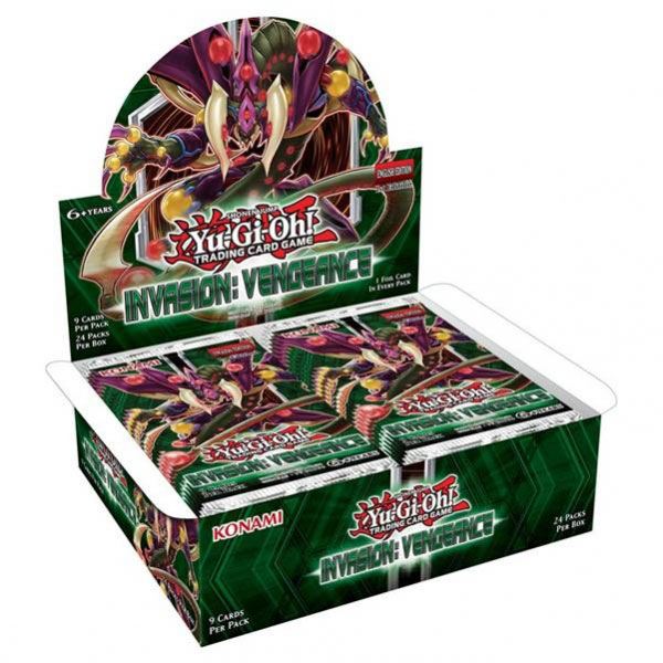 Yu-Gi-Oh! Invasion: Vengeance - Booster Display deutsch