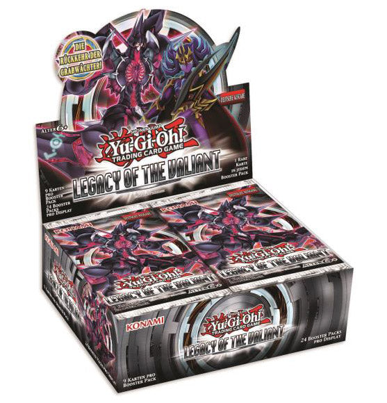 Yu-Gi-Oh! Legacy Of The Valiant - Booster Display Deutsch