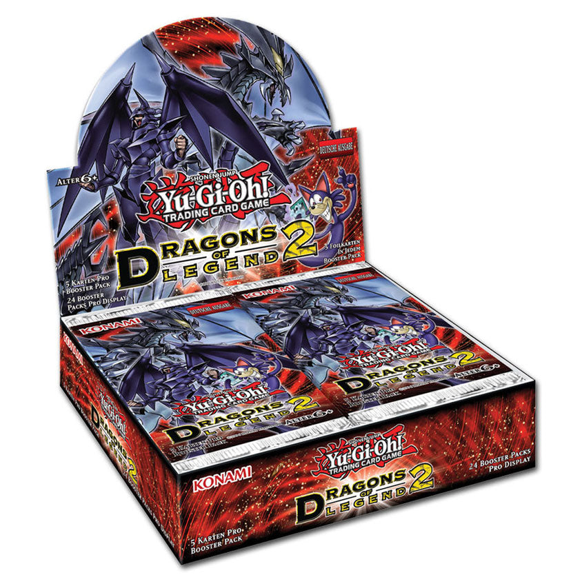 Yu-Gi-Oh! - Dragons Of Legend 2 - Booster Display - deutsch