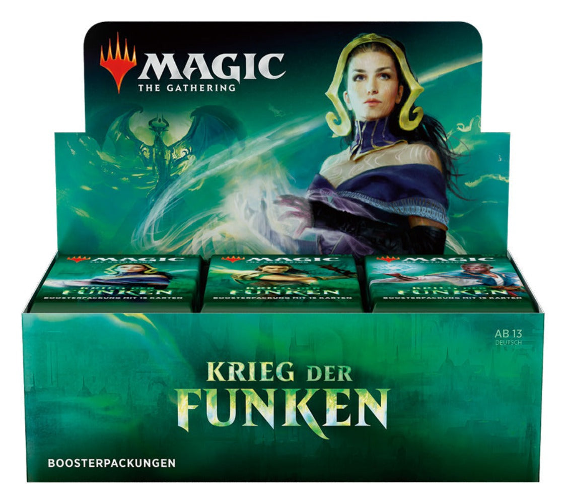 Krieg der Funken - Booster Display 36 Boosterpackungen - deutsch