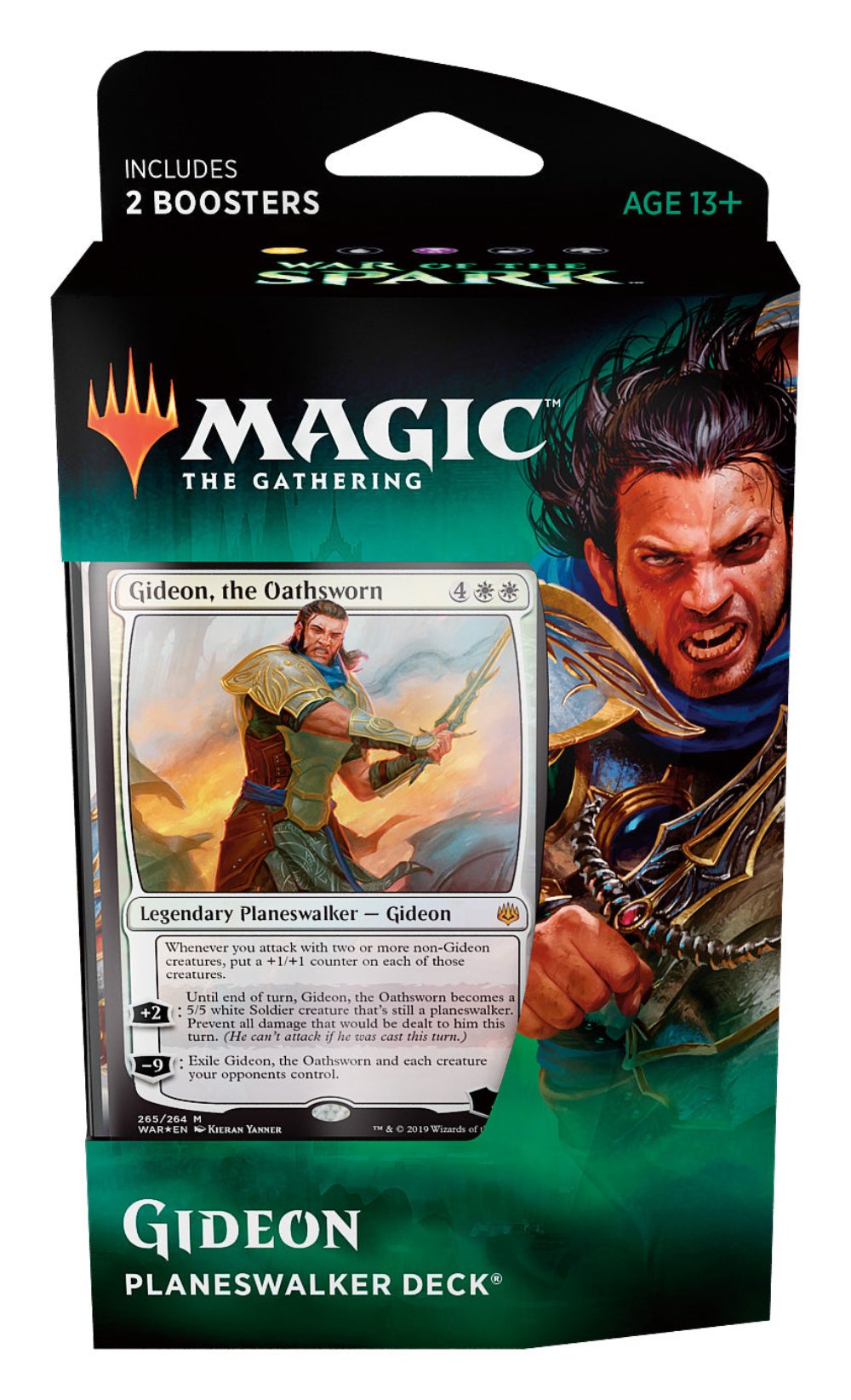 War Of The Spark - Planeswalker-Deck - Gideon the Oathsworn - englisch