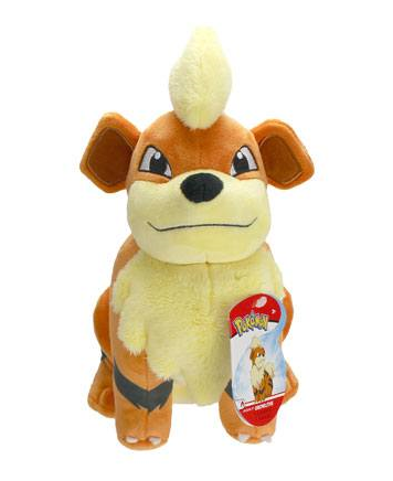 Pokemon 8-Inch Plüsch Fukano / Growlithe