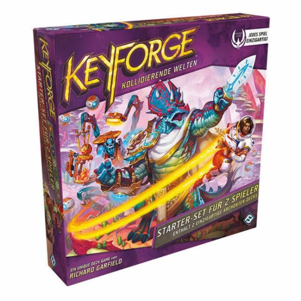 Keyforge: Kollidierende Welten - Starter-Set für 2 Spieler deutsch