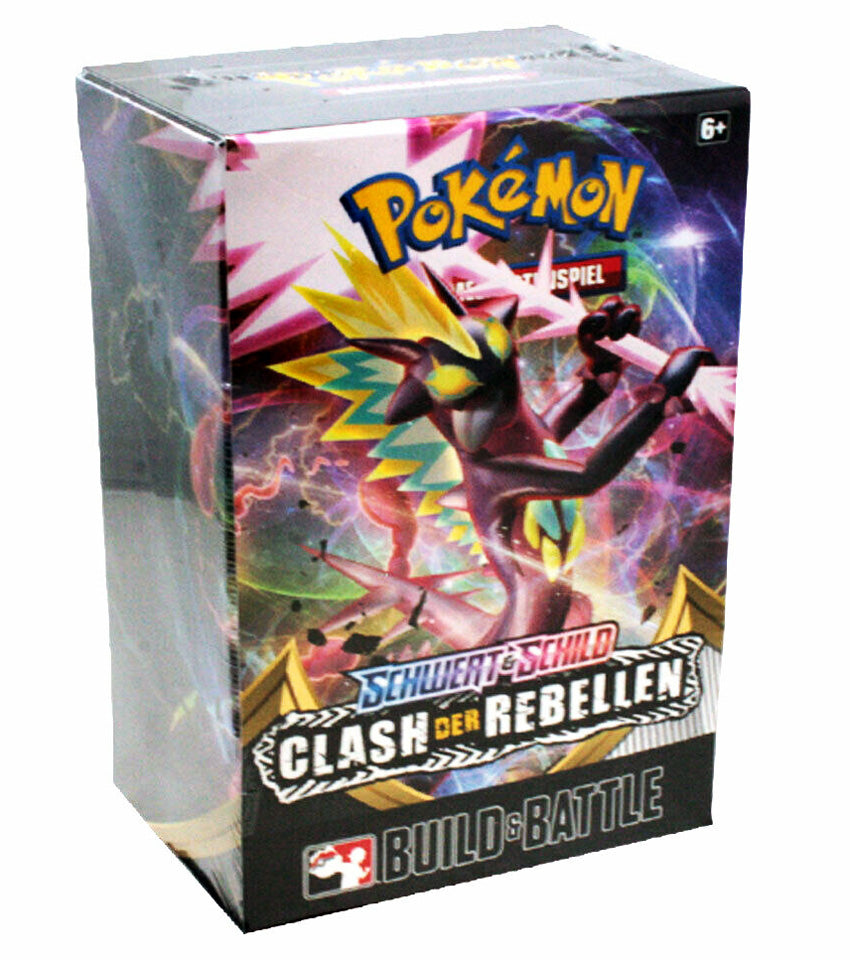 Pokémon SWHS02 Clash der Rebellen Pre-Release Kit Build & Battle Box deutsch