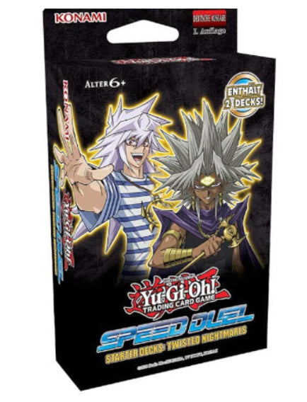 Yu-Gi-Oh! Twisted Nightmares Speed Duel Starter Deck - Deutsch