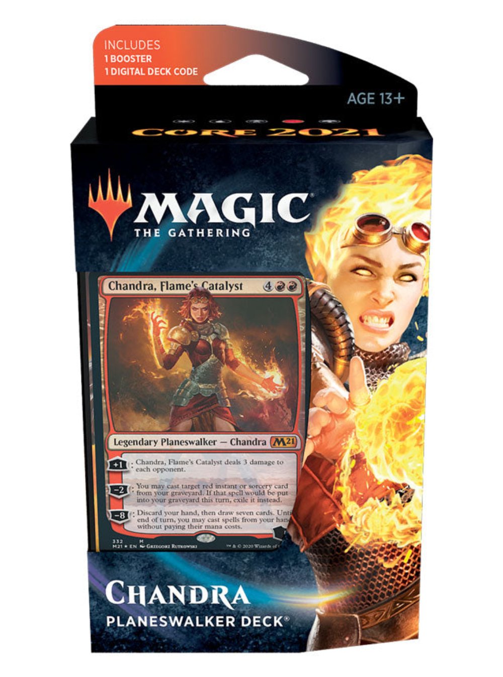 Core Set 2021 Planeswalker Deck Chandra - englisch