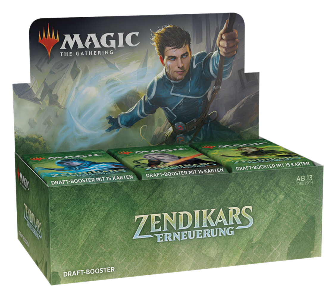 Zendikar Rising Draft Booster Display (36 Booster) - deutsch