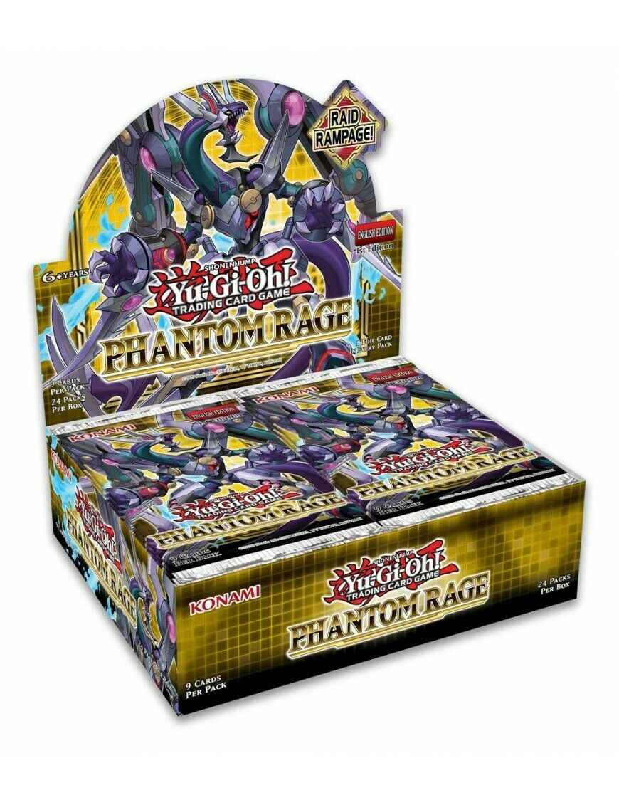 Yu-Gi-Oh! Phantom Rage Booster-Display (24 Booster) - deutsch