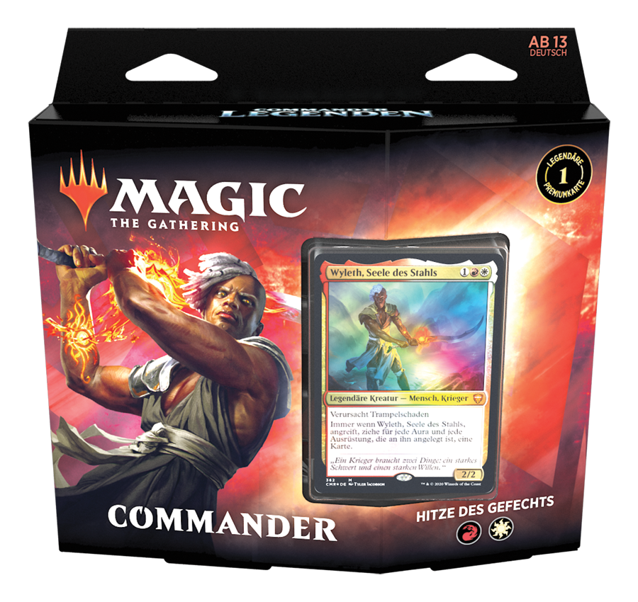 Commander Legenden Commander Deck- Hitze des Gefechts - deutsch