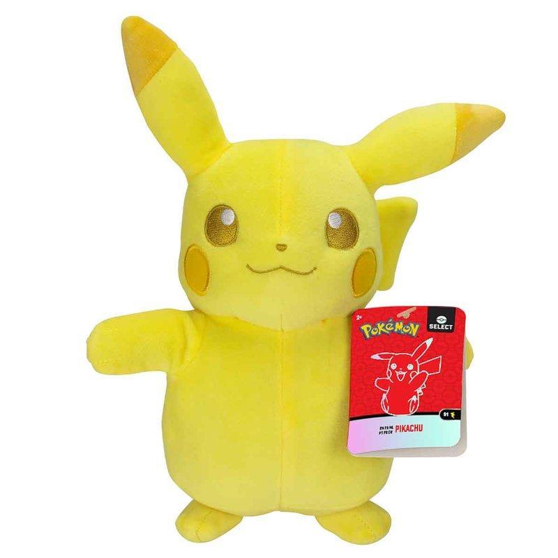 Pokémon Plüschfigur monochrom Pikachu 20cm